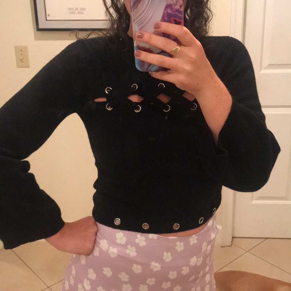 LF Carmar cropped sweater